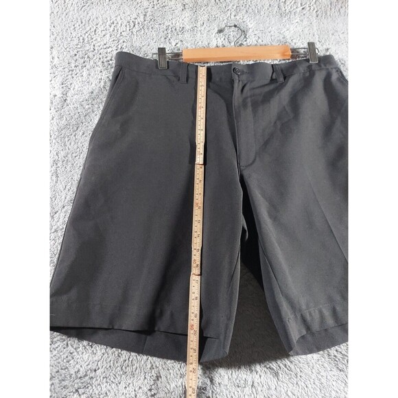 PGA Tour Shorts Mens Size 36 Black 100% Polyester - Picture 3 of 7
